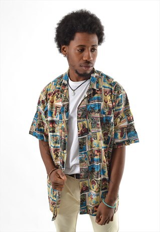 LIGHTWEIGHT PATTERN SHIRT SS1829