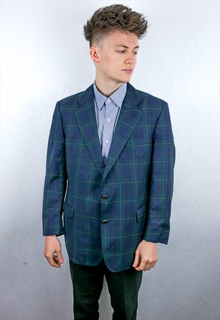 VINTAGE BURBERRY CHECK BLAZER JACKET