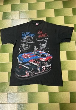Vintage 90s NASCAR Richard Petty & Dale Earnhardt T-Shirt