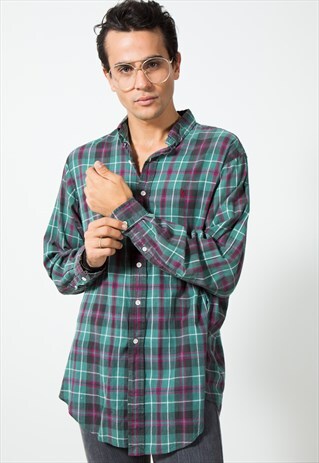VINTAGE POLO RALPH LAUREN SHIRT / S4761