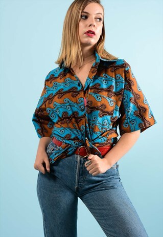 VINTAGE PATTERN SHIRT
