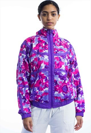 VINTAGE WINDBREAKER JACKET 90S L 14.5
