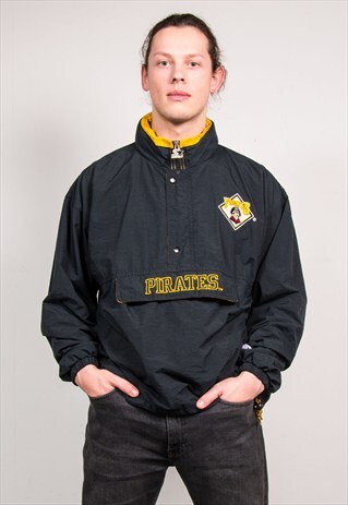 VINTAGE 90'S NFL OFFICIAL PITTSBURGH PIRATES JACKET