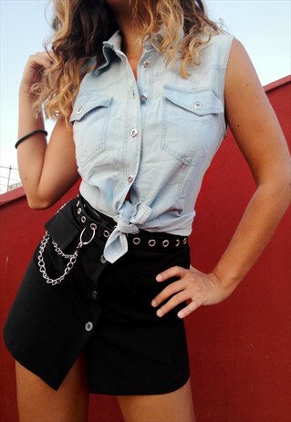TRUSSARDI DENIM SHIRT