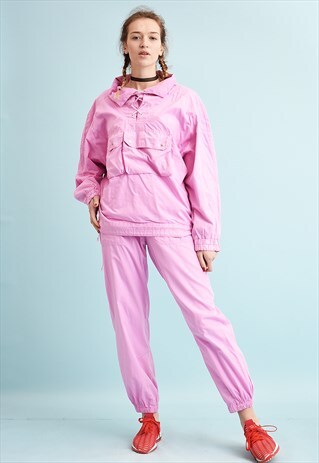 90'S RETRO ATHLEISURE TRACKSUIT SPORTS CO-ORD TWO PIECE