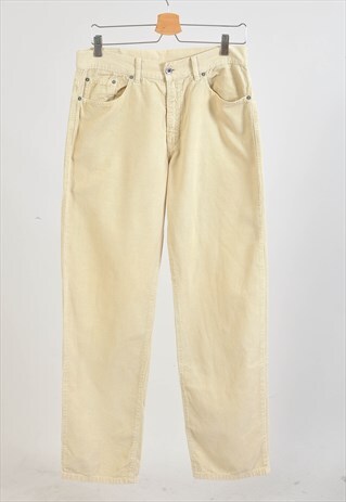 VINTAGE 90S JEANS IN BEIGE