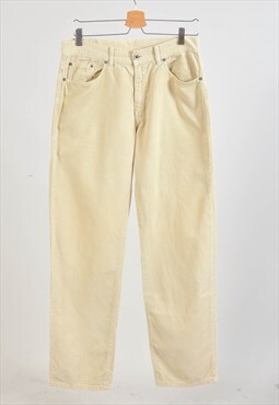 Vintage 90s jeans in beige