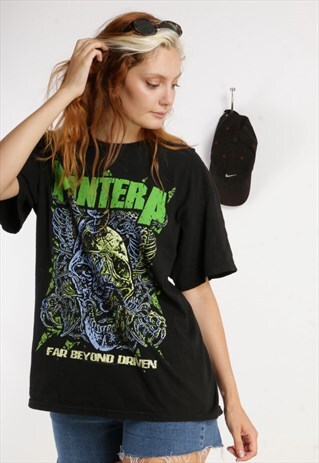 GRAPHIC BAND T-SHIRT BLACK Z77