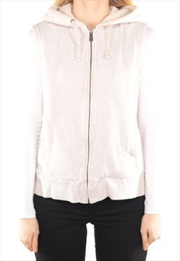 Carhartt - Grey Zipped Gilet Hoodie - Small