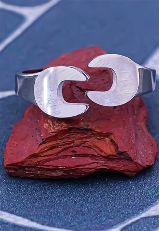 Silver Spanner Wrench Ring, Wrench Ring, Gift for Janitor