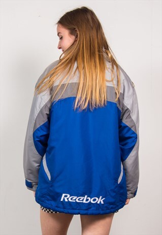 REEBOK BLUE GREY SPORTS COAT