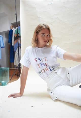 SAVE THE WORLD TEE