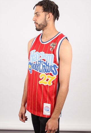VINTAGE HARLEM GLOBETROTTERS BASKETBALL VEST ASM2389