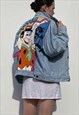 REWORKED OVERSIZED STONER LEVIS DENIM JACKET 