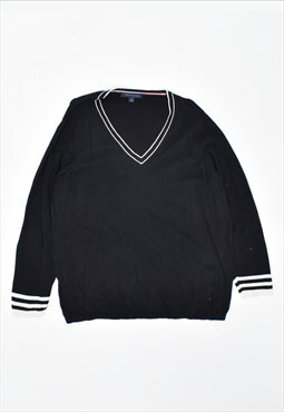 Vintage 90's Tommy Hilfiger Jumper Sweater Black