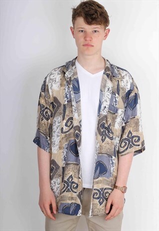 VINTAGE PATTERN SHIRT PTS33