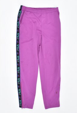 Vintage 90's Fila Tracksuit Trousers Purple