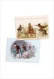 WEIRD VINTAGE VICTORIAN CHRISTMAS POSTCARDS SET OF 10 FUNNY