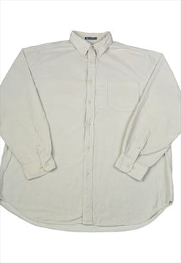 Vintage Corduroy Shirt Cream XL