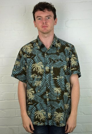 VINTAGE 90'S PRINTED SUMMER SHIRT