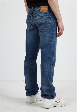 VINTAGE BLUE LEVI'S 501 FIT DENIM JEANS