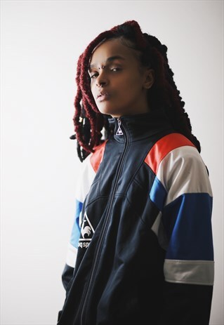 LE COQ SPORTIF VINTAGE TRACKSUIT SPORTS TOP / ZIP UP