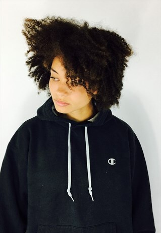CHAMPION BLACK HOODIE