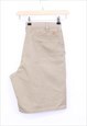 VINTAGE DICKIES SHORTS CREAM STRAIGHT FIT WITH LOGO TAB 90S