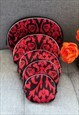 BLACK & PINK 5 PIECE COSMETIC BAG SET / GIFT