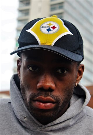 VINTAGE STARTER 'STEELERS' BLACK & YELLOW CAP
