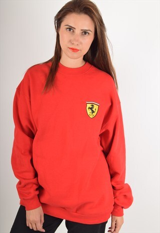VINTAGE FERRARI SWEATSHIRT SIZE XL (2037)