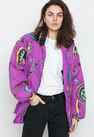 VINTAGE PURPLE JACKET