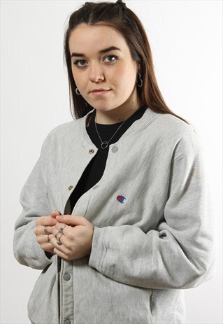 VINTAGE CHAMPION BUTTON UP JUMPER