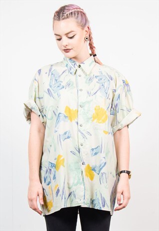 90'S GRUNGE OVERSIZE BOYFRIEND SHIRT