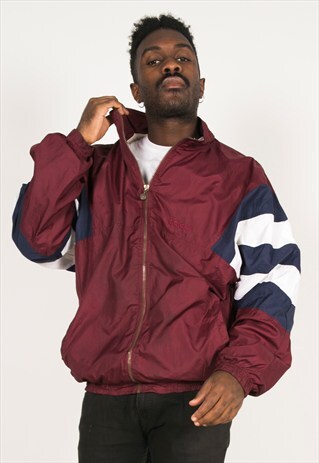 VINTAGE 80S USA ADIDAS SHELL SPORT JACKET / R023