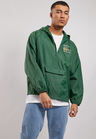 VINTAGE 1/4 ZIP WINDBREAKER JACKET