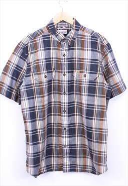 Vintage Carhartt Shirt Multicolour Short Sleeve Check 90s 