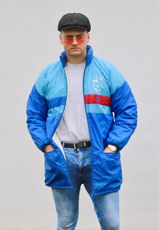 PUMA RETRO 90S PUFFER COACH JACKET