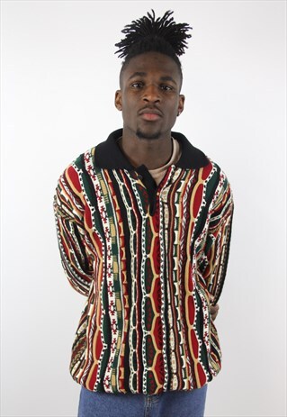 VINTAGE AMAZING PATTERNED COOGI JUMPER