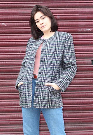 TARTAN 80S JACKET OR LIGHT COAT