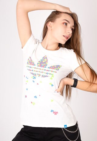 VINTAGE ADIDAS PRINT T-SHIRT NT1051