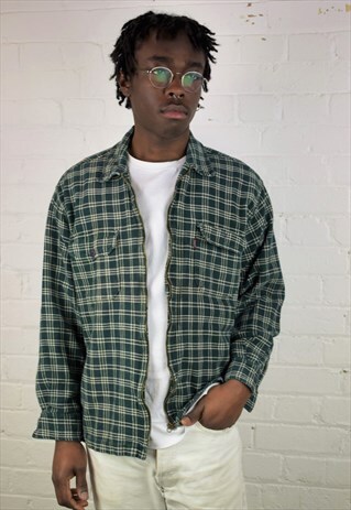 VINTAGE 90'S CHECKED SHIRT
