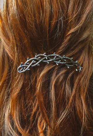 HYSMINAI CROWN OF THORNS GOTHIC HEAD PIECE SILVER