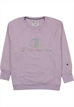 Vintage 90's Champion Sweatshirt Spellout Crew Neck