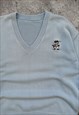 VINTAGE WARNER BROS TAZ 90S SWEATER JUMPER