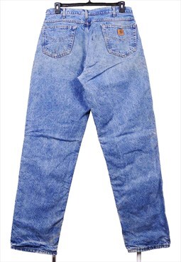 Vintage 90's Carhartt Jeans / Pants Denim Baggy Bootcut Blue