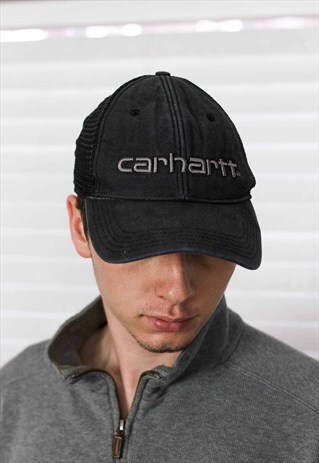 VINTAGE CARHARTT TRUCKER CAP LOGO 90S ONE SIZE 2.9