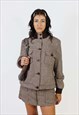 Vintage 00s Wool Button Up Jacket