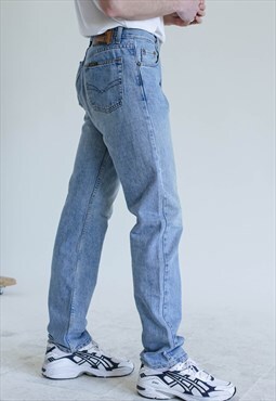 Vintage 90s Classic 701 Regular Fit Blue Denim Men Jeans