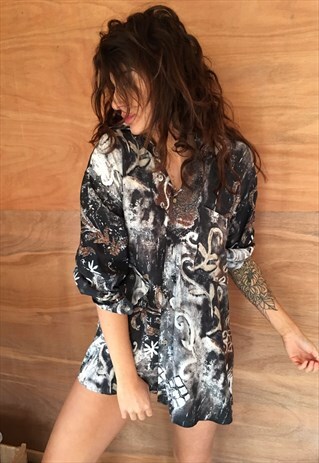 OVERSIZED RETRO 90S 80S VINTAGE UNISEX FESTIVAL SHIRT